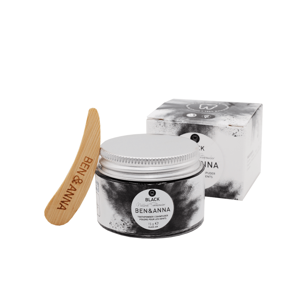 Black Natural Toothpowder from Ben&Anna