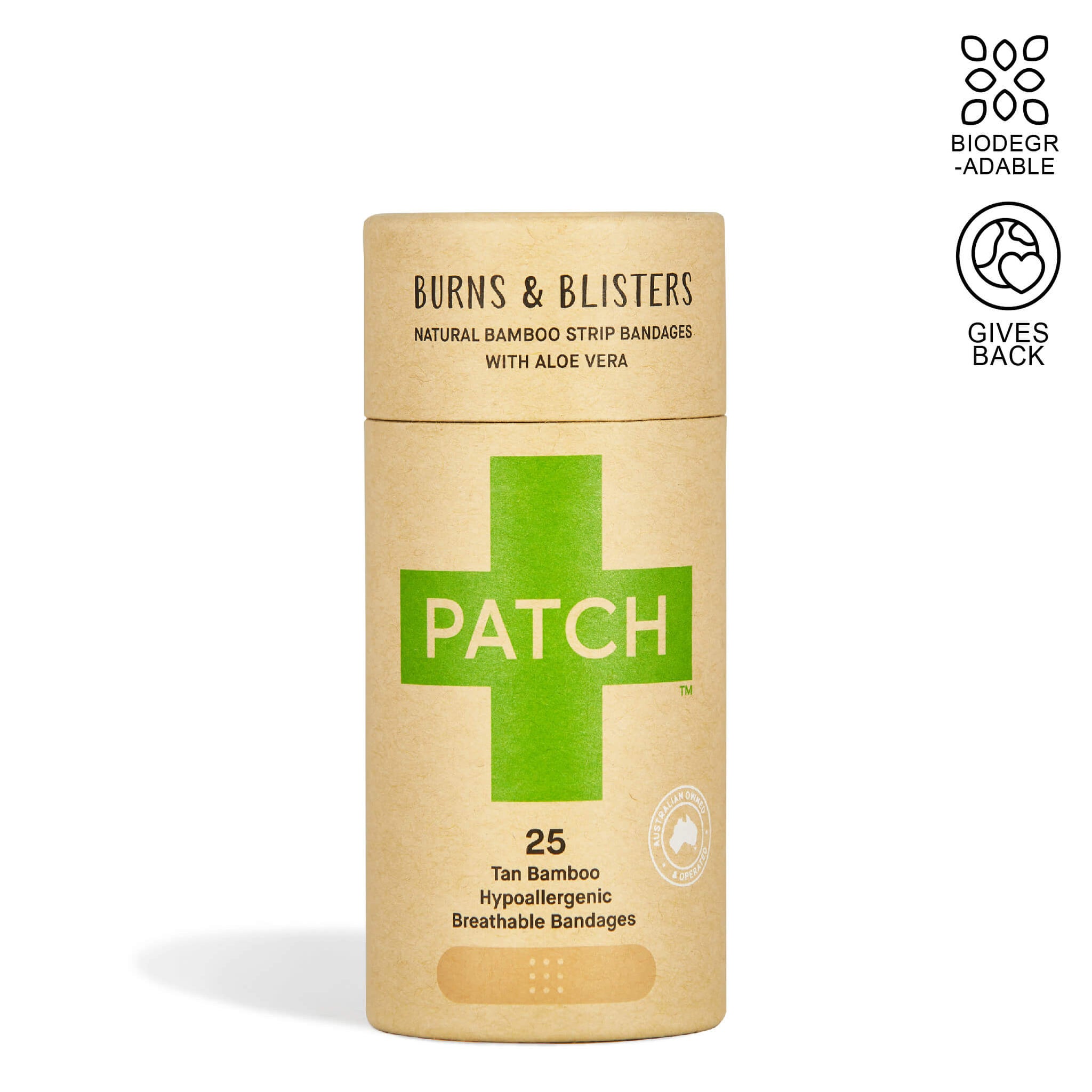patch package aloe vera