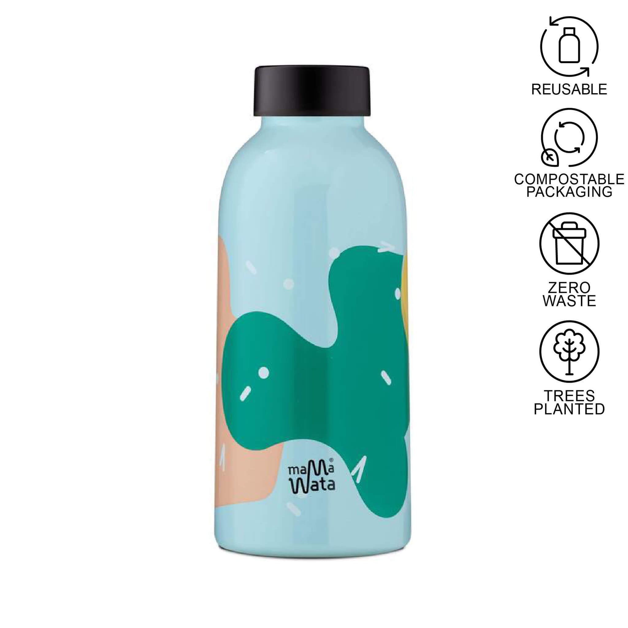 Confetti mama wata insulated 500ml clima water bottle