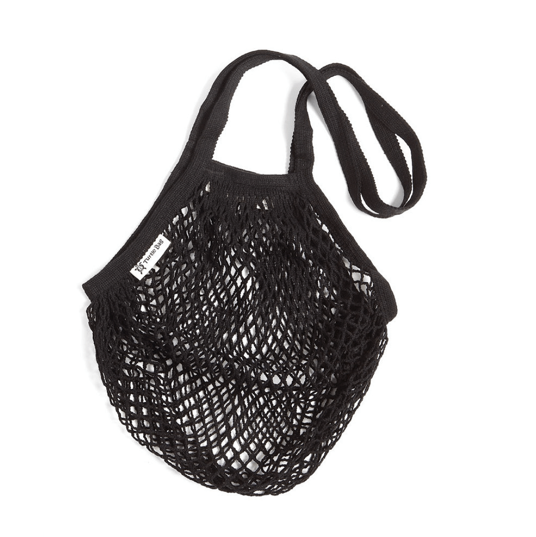 long handle turtle bag black color